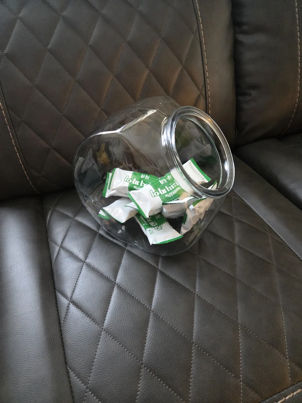 Glass Pantry Jar with Silver Lid - Clear